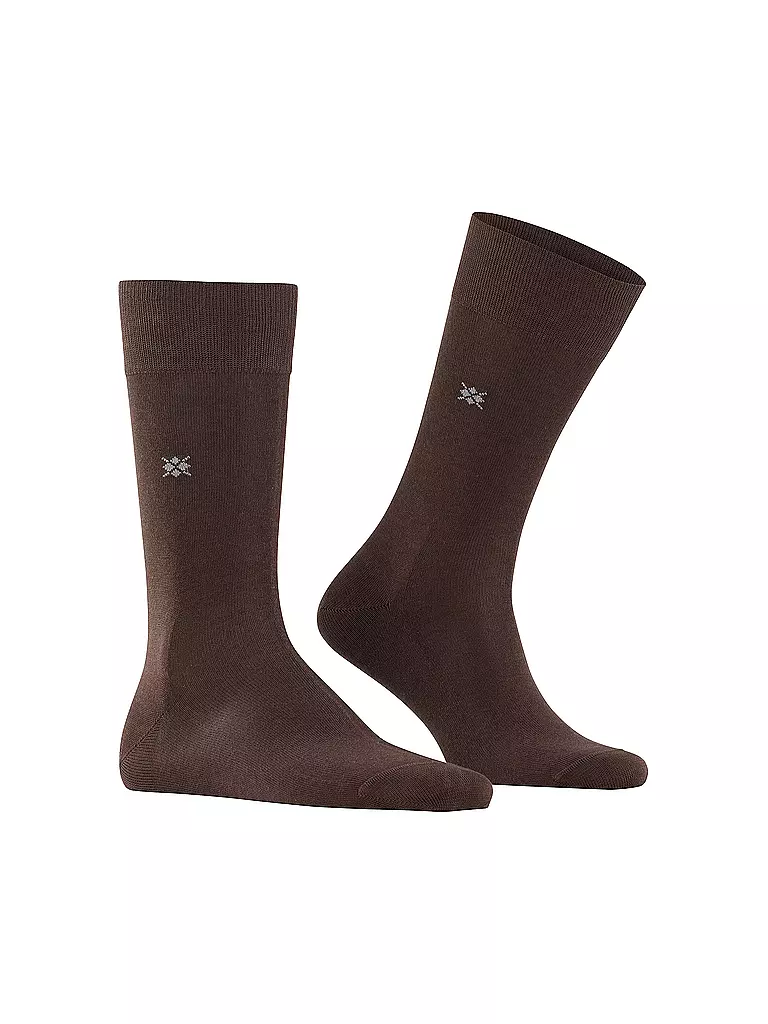 BURLINGTON | Calzini da uomo DUBLIN SO 40-46 chocolate | 