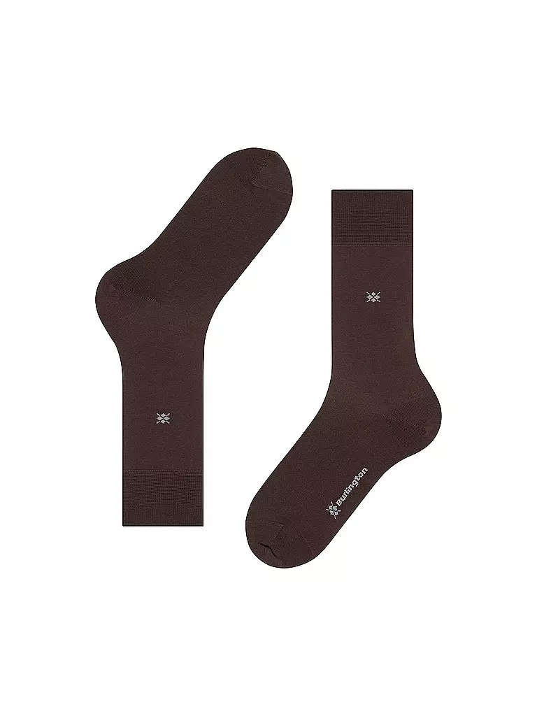 BURLINGTON | Calzini da uomo DUBLIN SO 40-46 chocolate | 