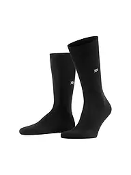 BURLINGTON | Calzini da uomo DUBLIN SO 40-46 blu notte | Nero