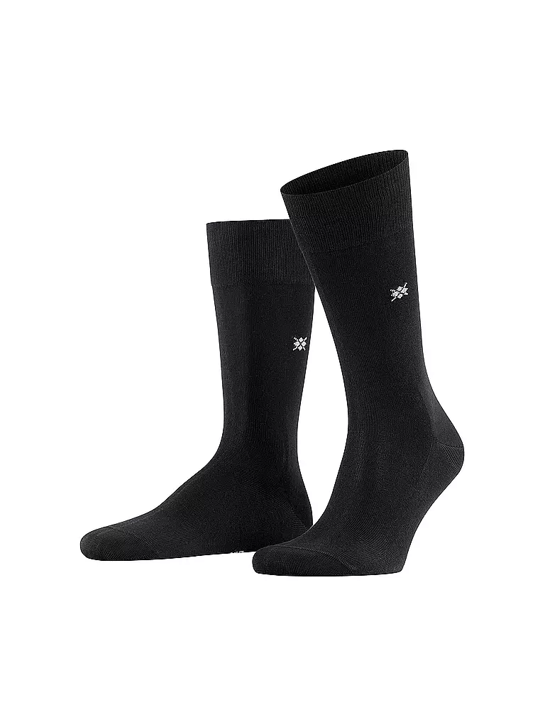 BURLINGTON | Calzini da uomo DUBLIN SO 40-46 neri | Nero