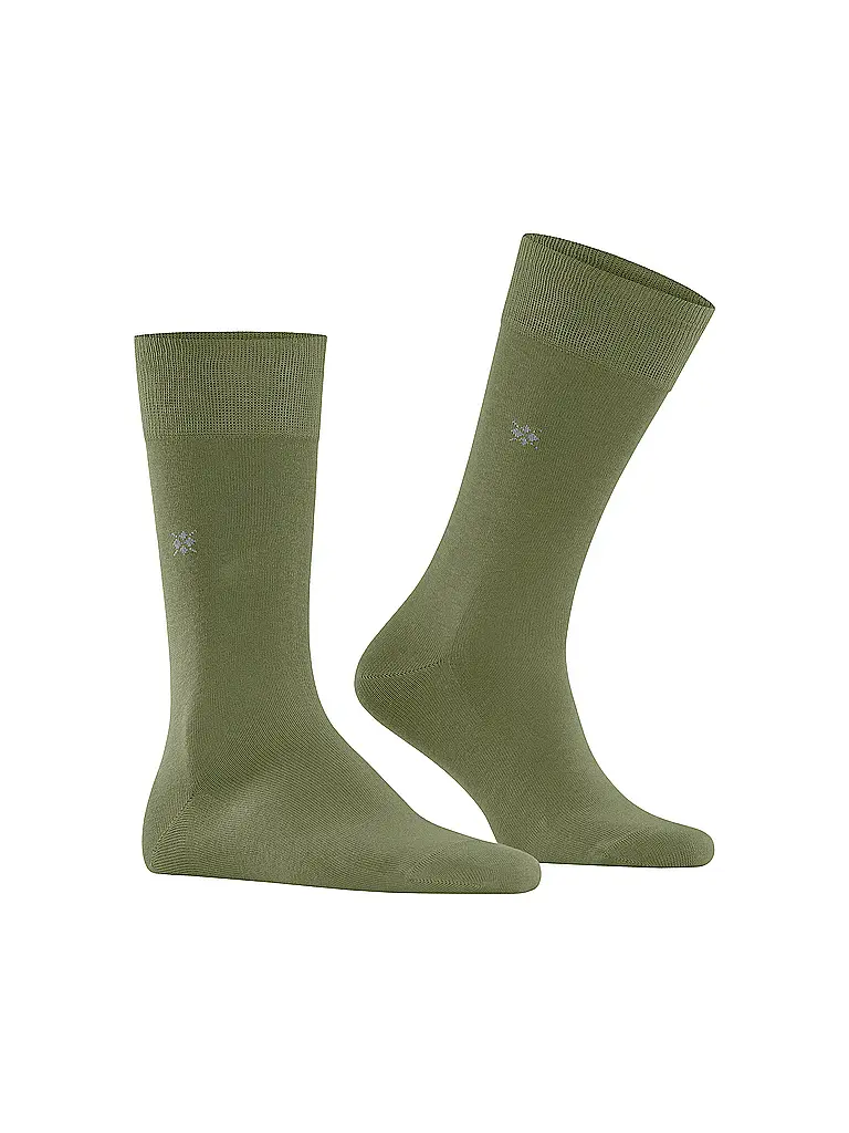 BURLINGTON | Calzini da uomo DUBLIN SO 40-46 salvia | Verde chiaro