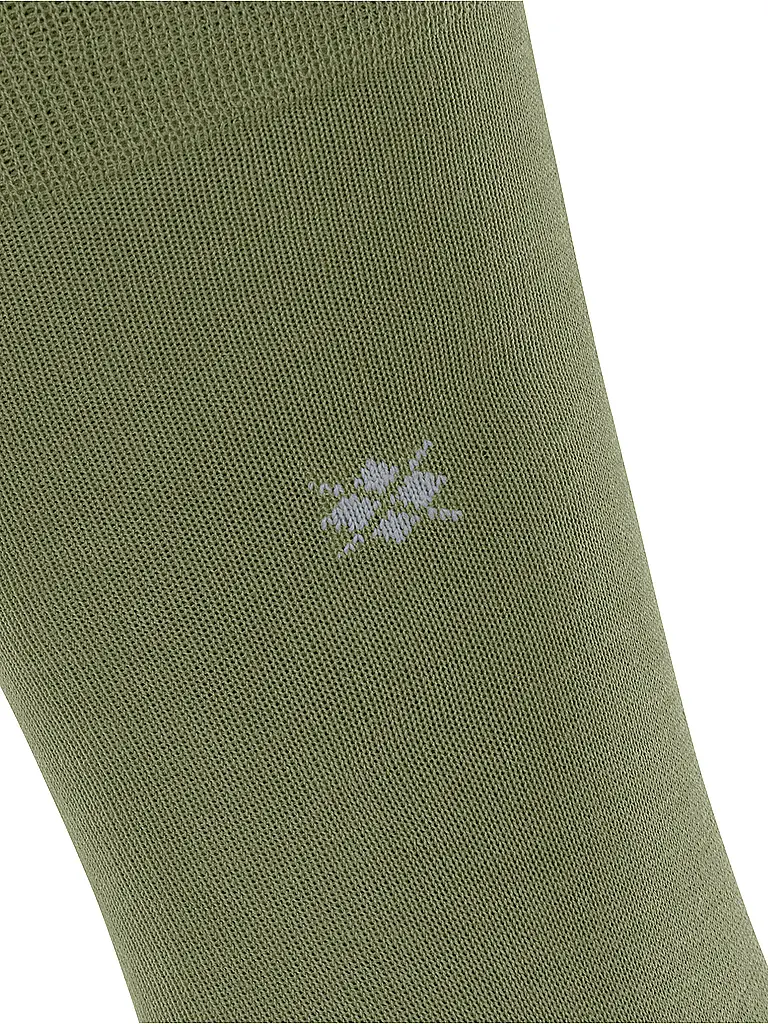 BURLINGTON | Calzini da uomo DUBLIN SO 40-46 salvia | Verde chiaro
