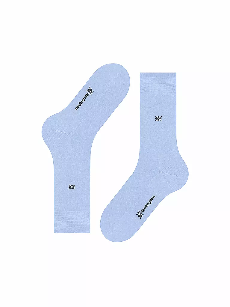 BURLINGTON | Calzini da uomo DUBLIN SO 40-46 | Blu chiaro
