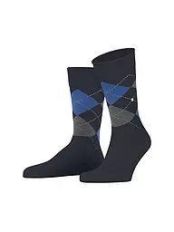 BURLINGTON | Calzini da uomo DUNDEE 40-46 merlot | Blu scuro
