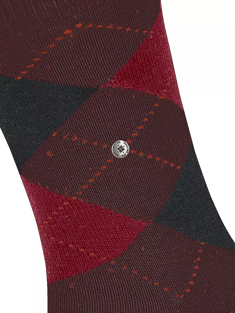 BURLINGTON | Calzini da uomo DUNDEE 40-46 merlot | 