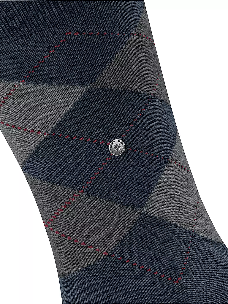 BURLINGTON | Calzini da uomo EDINBURGH 40-46 blu navy | Blu scuro