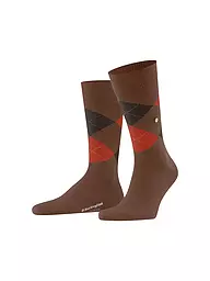 BURLINGTON | Herren Socken EDINBURGH blush | Marrone