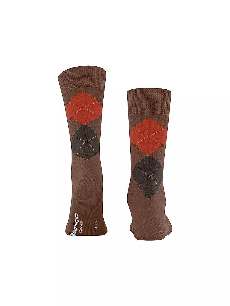 BURLINGTON | Calzini da uomo EDINBURGH 40-46 caramello | 