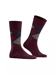 BURLINGTON | Herren Socken EDINBURGH blush | Rosso scuro