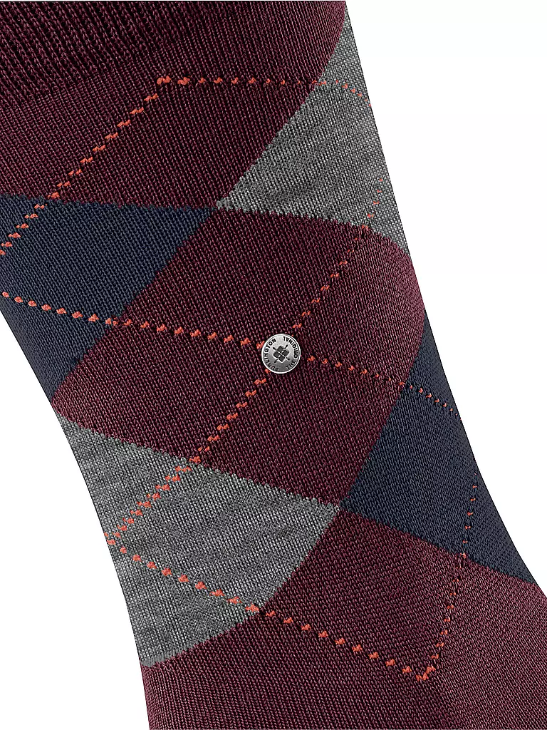 BURLINGTON | Calzini da uomo EDINBURGH 40-46 claret | 