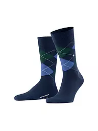 BURLINGTON | Herren Socken EDINBURGH blush | Blu scuro