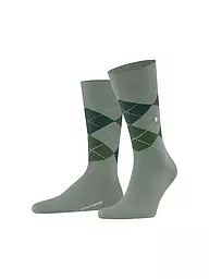 BURLINGTON | Herren Socken EDINBURGH blush | Verde chiaro