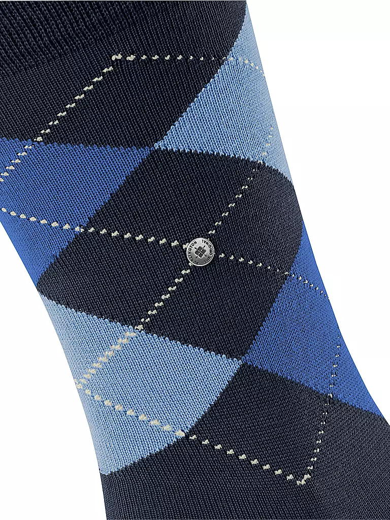 BURLINGTON | Calzini da uomo EDINBURGH blu navy | Blu scuro