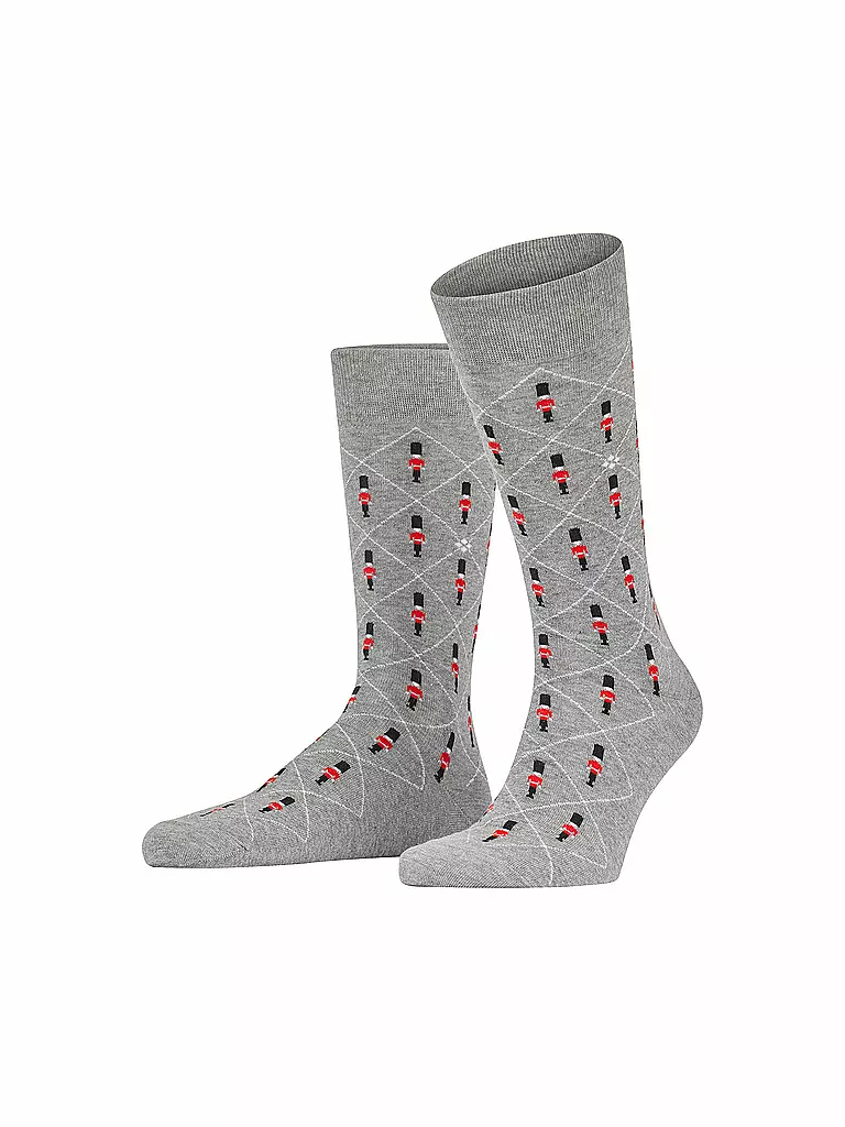 BURLINGTON | Calzini da uomo GUARD 40-46 grigio chiaro | Grigio chiaro