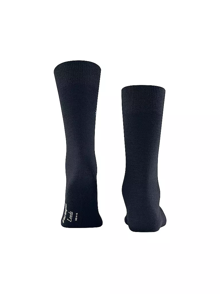 BURLINGTON | Calzini da uomo LEEDS blu navy | 