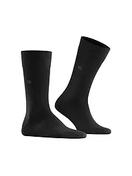 BURLINGTON | Herren Socken LEEDS 40-46 brown mel | Nero