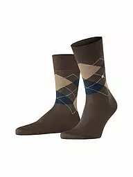 BURLINGTON | Calzini da uomo MANCHESTER 40-46 chocolate | Marrone