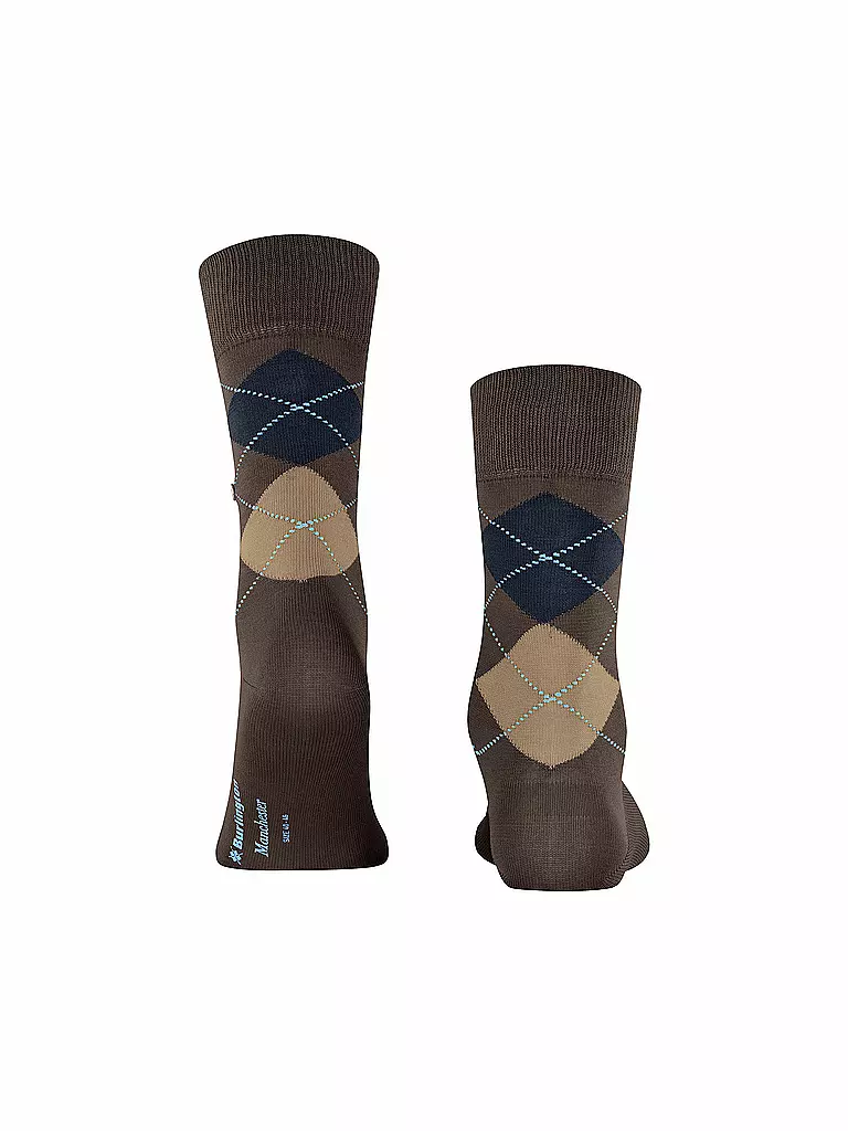 BURLINGTON | Calzini da uomo MANCHESTER 40-46 chocolate | 