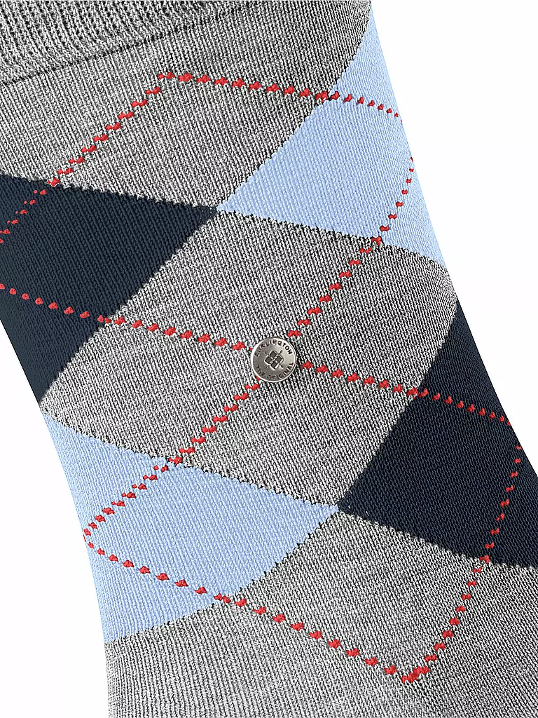 BURLINGTON | Calzini da uomo MANCHESTER 40-46 concrete melange |