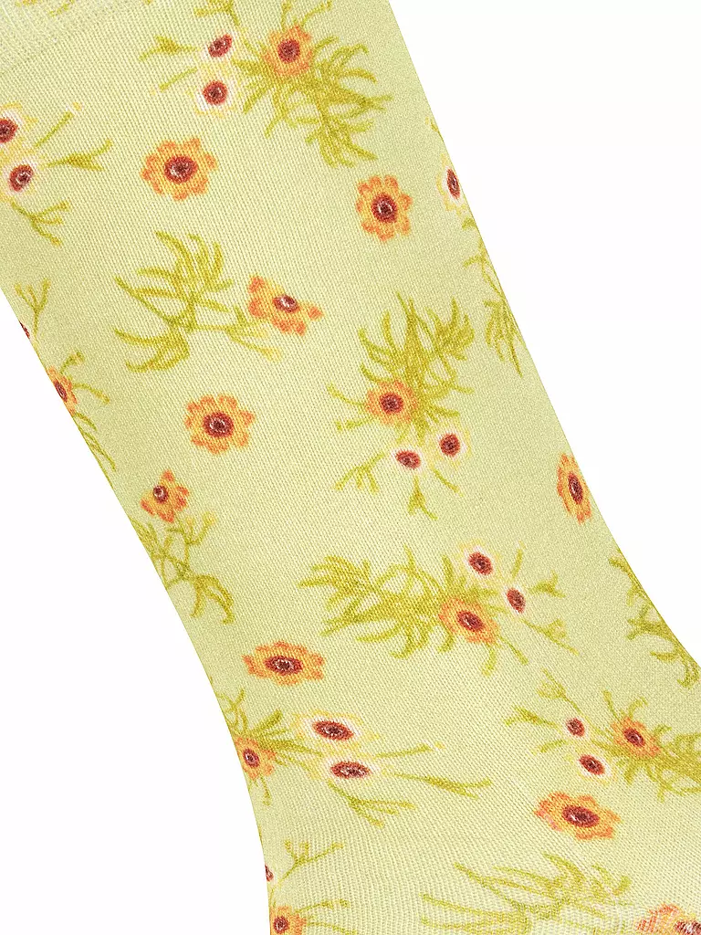 BURLINGTON | Calzini FLORAL ROMANCE 36-41 lemon | 