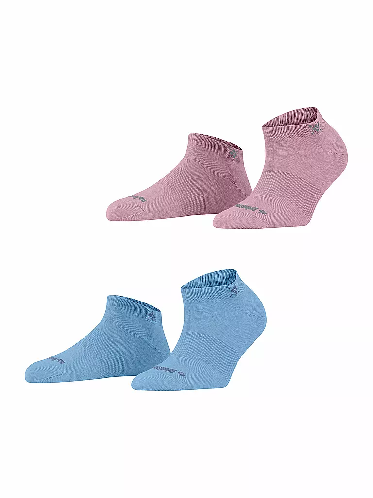 BURLINGTON | Calzini sneaker da donna, confezione da 2, EVERYDAY 36-41 azzurro | Blu