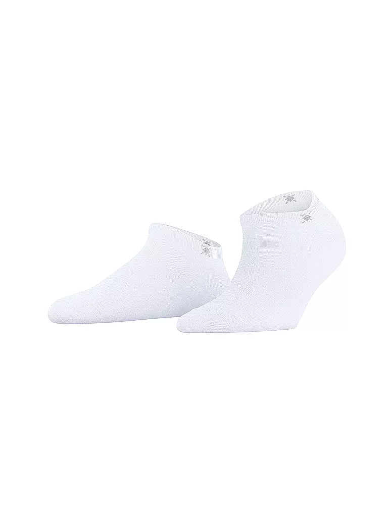 BURLINGTON | Calzini sneaker da donna 36-41 SOHO VIBES white | Bianco