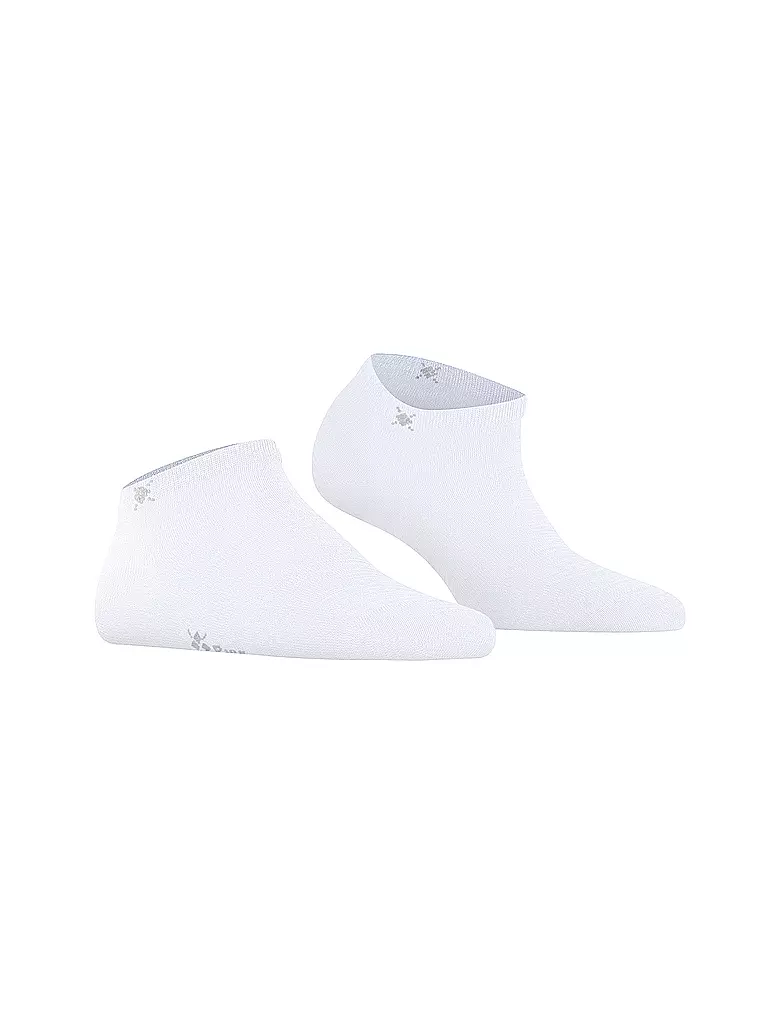 BURLINGTON | Calzini sneaker da donna 36-41 SOHO VIBES white | Bianco
