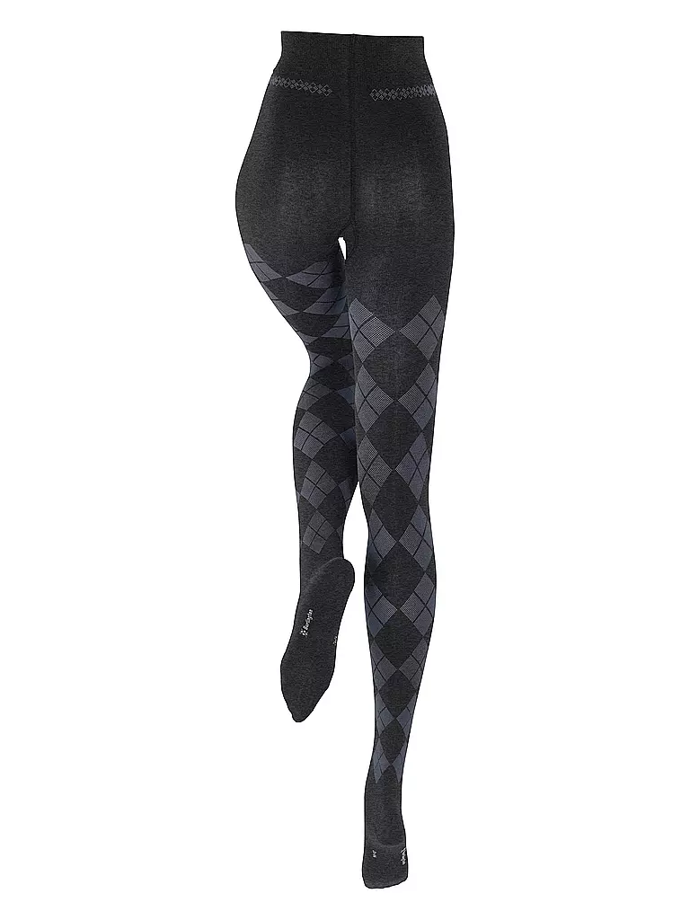 BURLINGTON | Collant in maglia ELEGANT ESSENCE anthra. mel | 