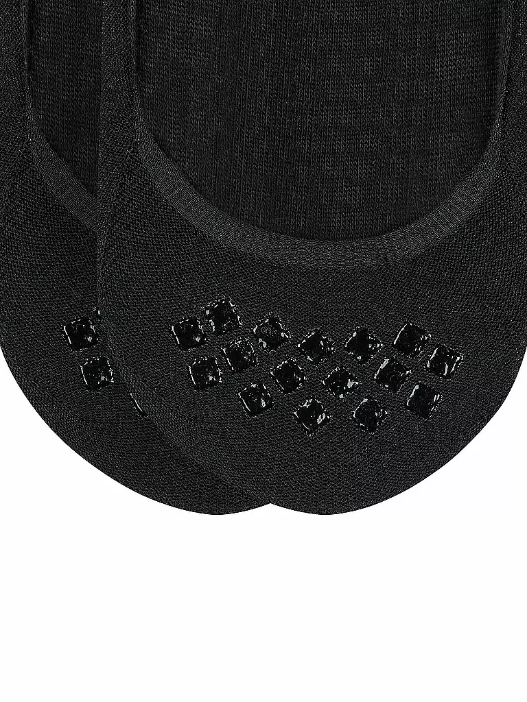 BURLINGTON | Damen Füsslinge EVERYDAY 2-er Pkg black | Nero