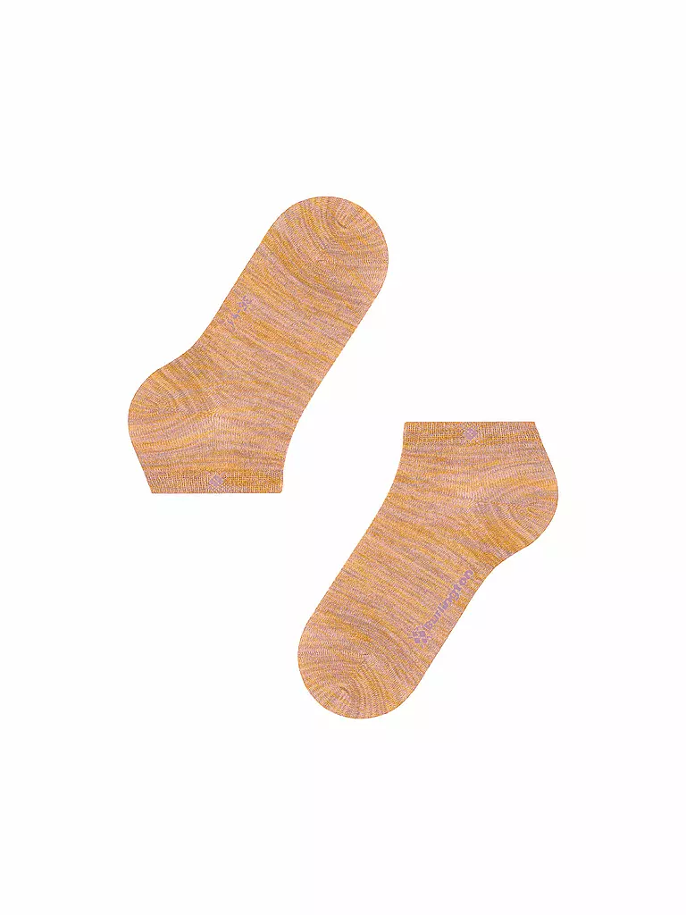 BURLINGTON | Damen Sneaker Socken 36-41 SOHO VIBES mustart | Arancione