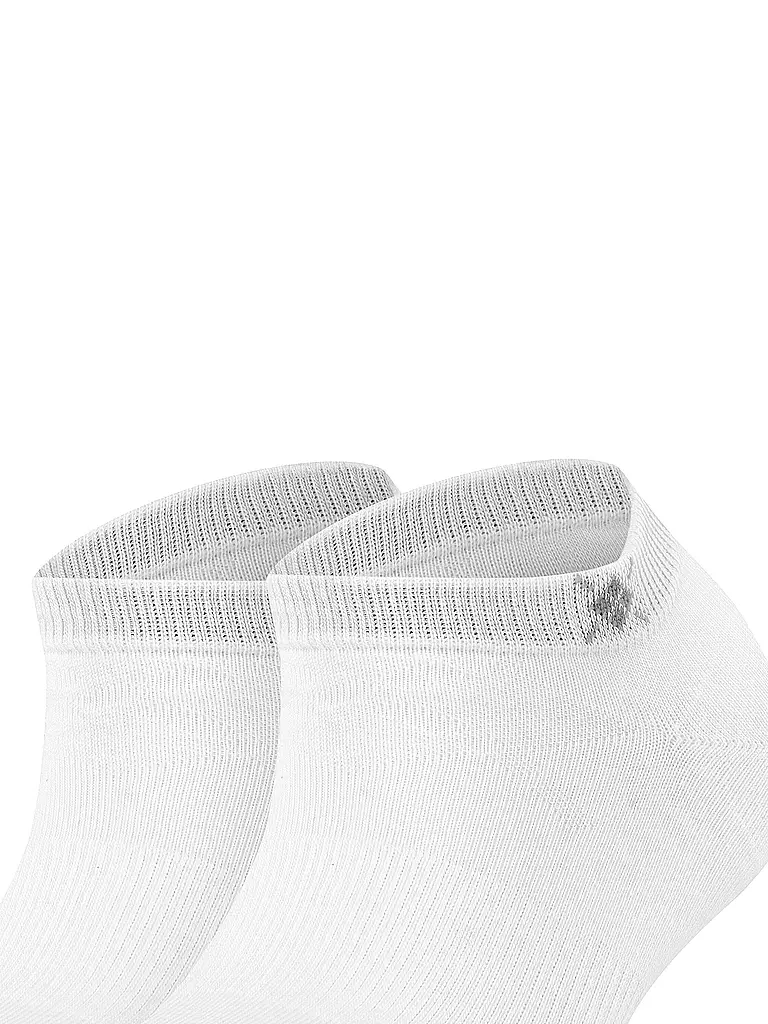 BURLINGTON | Damen Sneaker-Socken 2er Pkg. EVERYDAY 36-41 white | Bianco