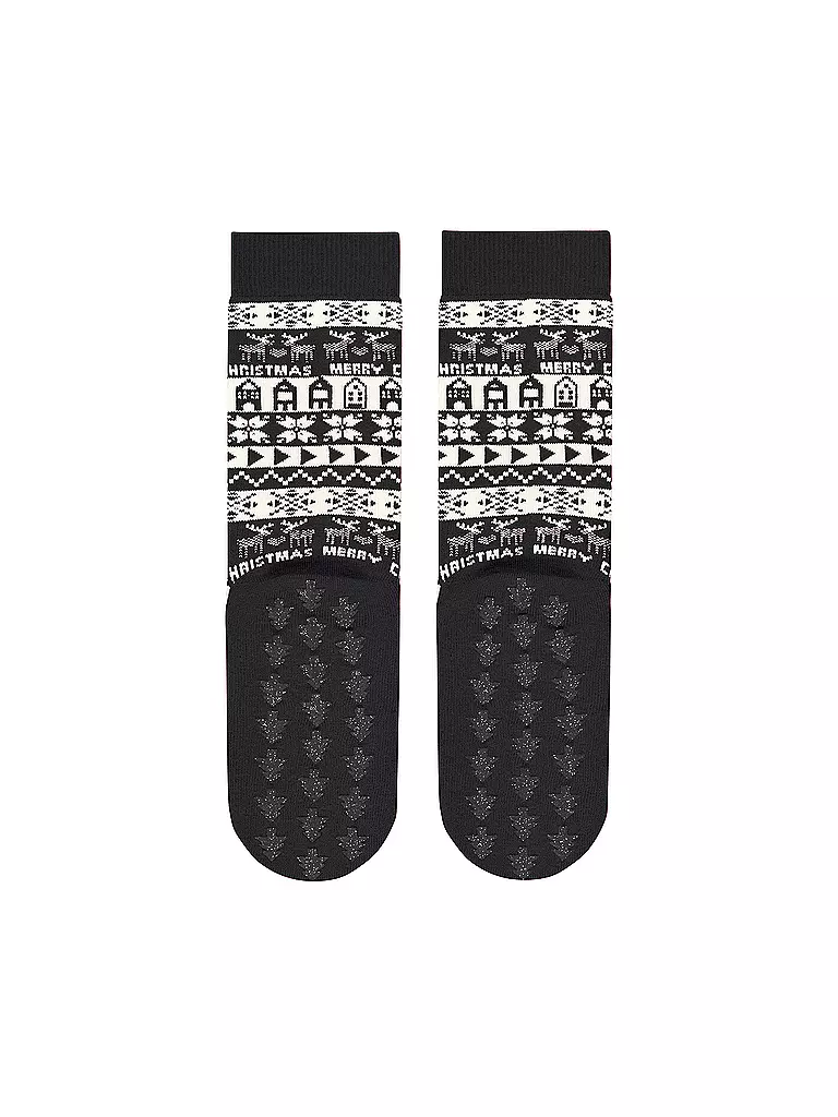 BURLINGTON | Damen Socken MERRY CHRISTMAS 36-41 black | Nero