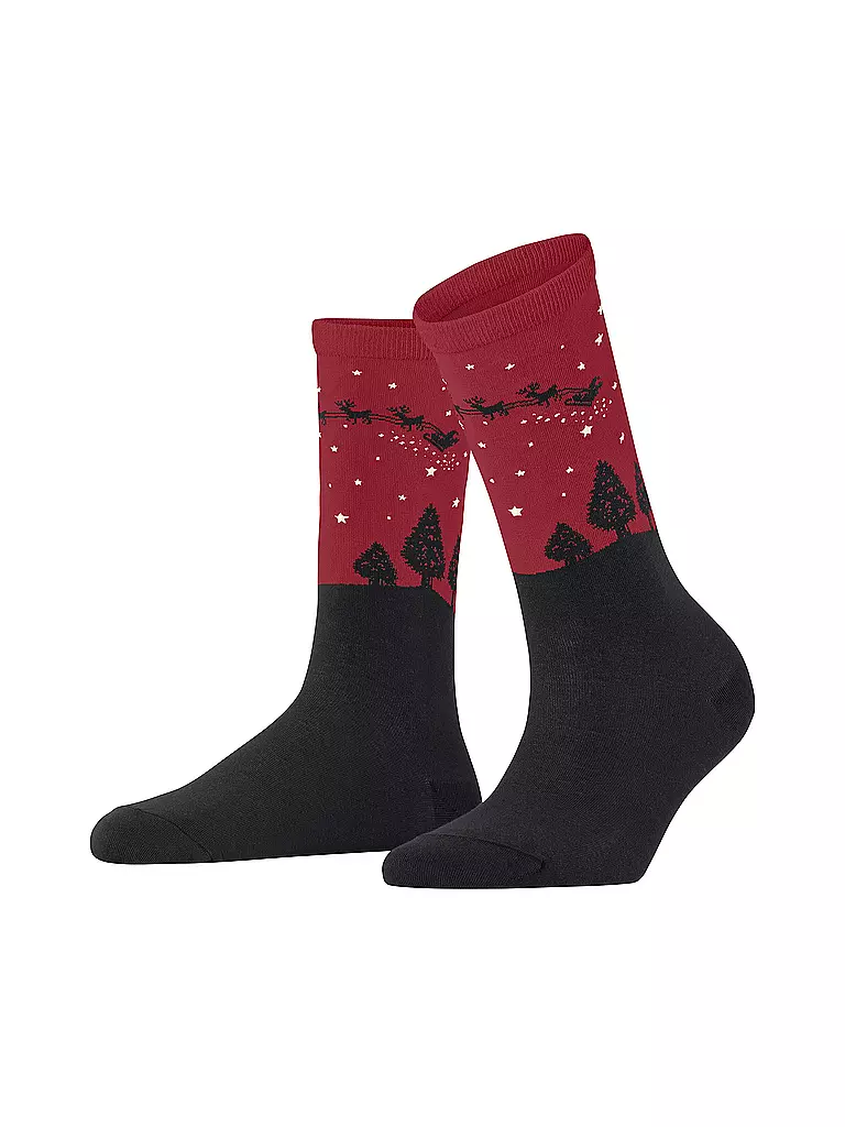BURLINGTON | Damen Socken SILENT NIGHT 36-41 black | Nero
