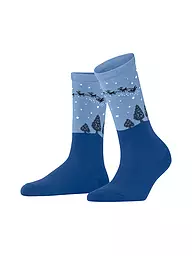 BURLINGTON | Damen Socken SILENT NIGHT 36-41 black | Blu