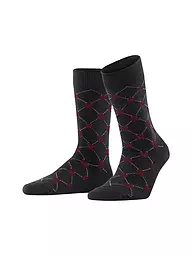 BURLINGTON | Damen Socken SWEET RIBBON 36-41 red pepper | Nero