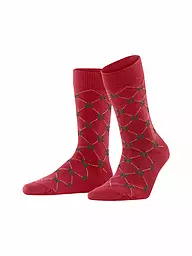 BURLINGTON | Damen Socken SWEET RIBBON 36-41 red pepper | Rosso