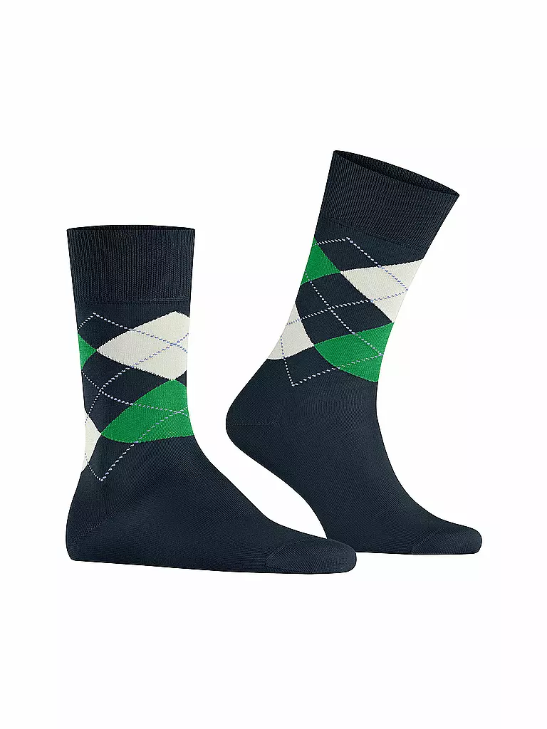 BURLINGTON | Herren Socken 40-46 MANCHESTER marine | Blu