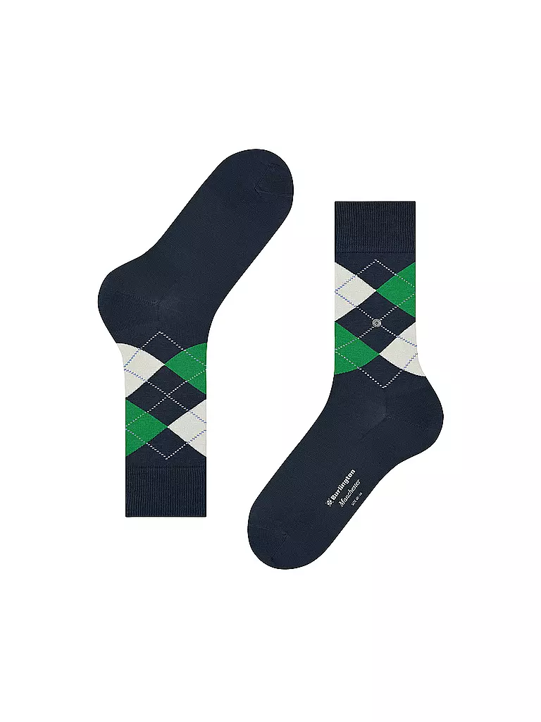 BURLINGTON | Herren Socken 40-46 MANCHESTER marine | Blu