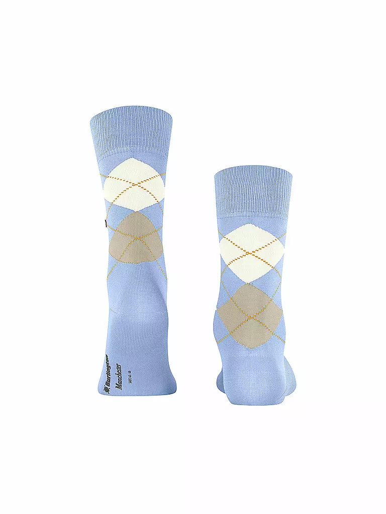 BURLINGTON | Herren Socken 40-46 MANCHESTER sky blue | Blu