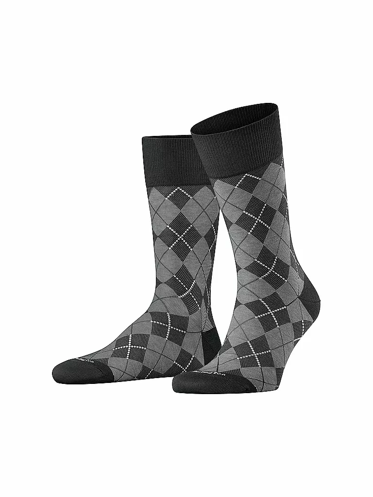 BURLINGTON | Herren Socken CARRINGTON 40-46 black | Nero