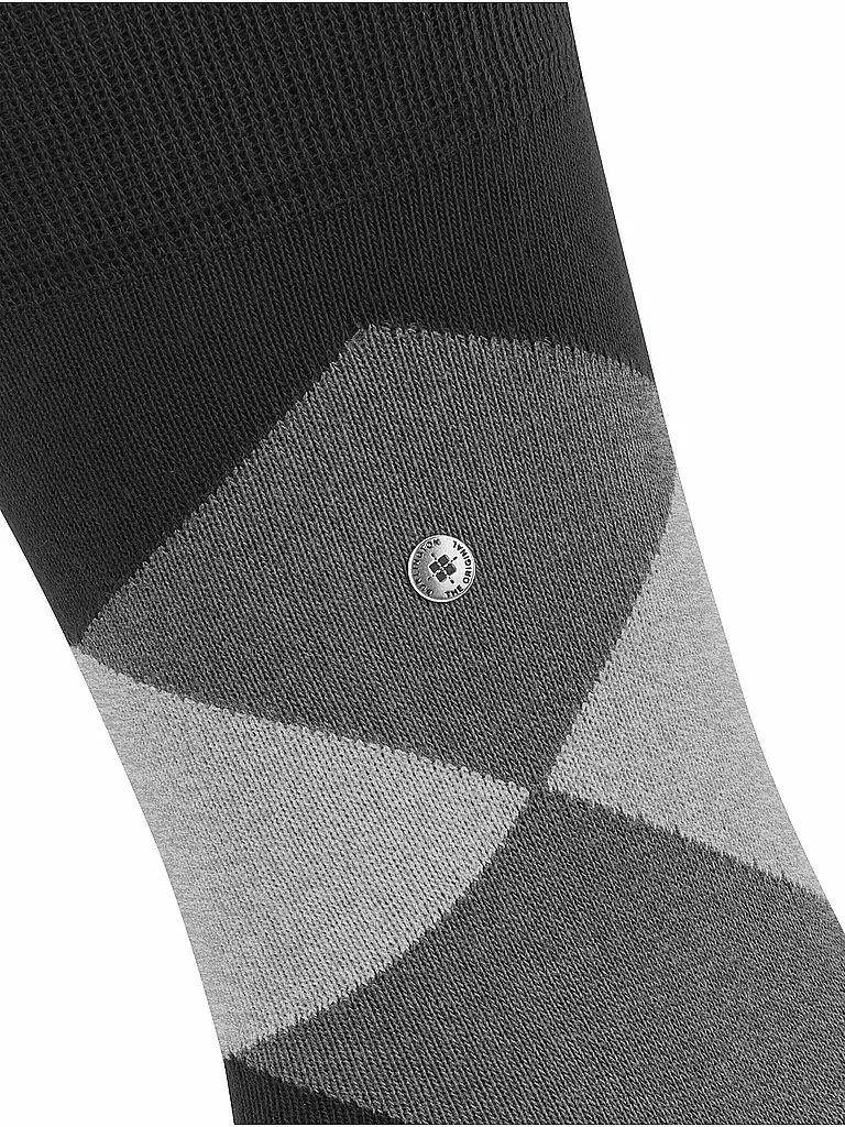 BURLINGTON | Herren Socken CLYDE 40-46 black | Nero