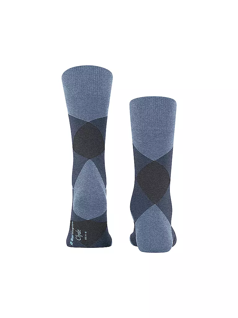 BURLINGTON | Herren Socken CLYDE 40-46 light jeans | Blu