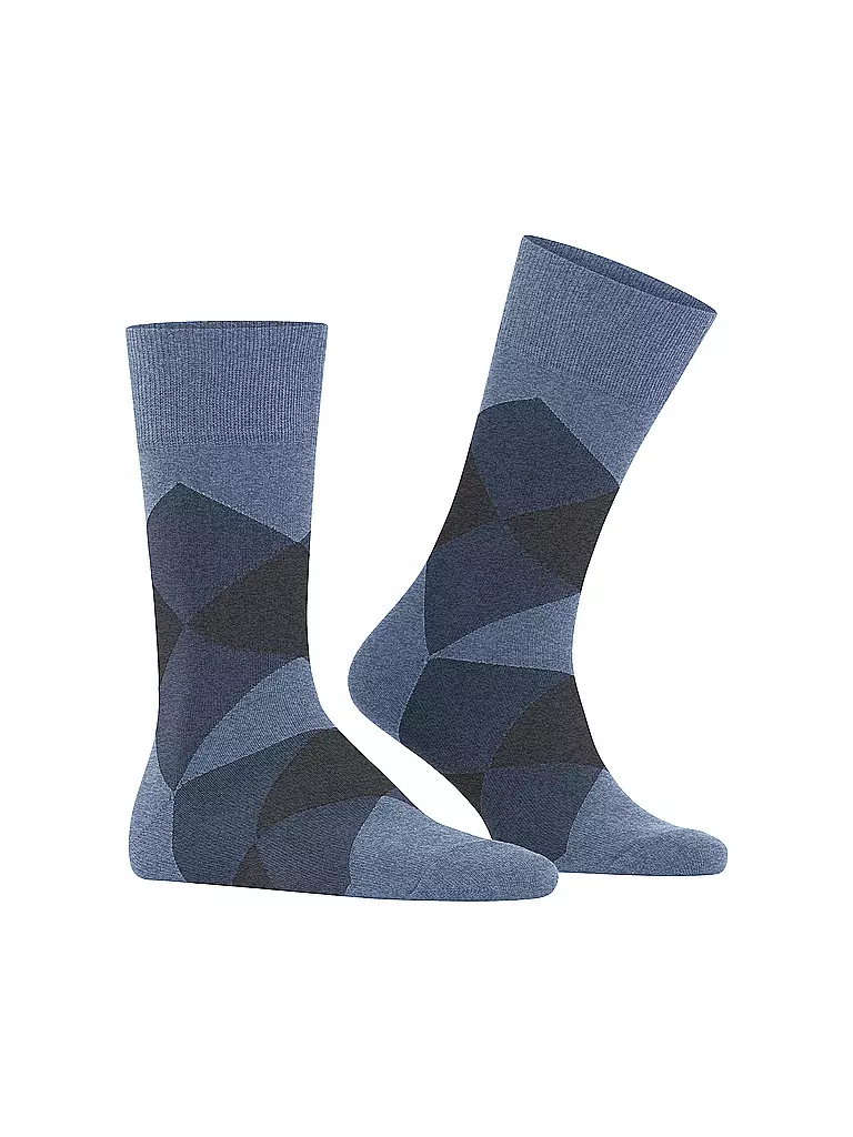 BURLINGTON | Herren Socken CLYDE 40-46 light jeans | Blu