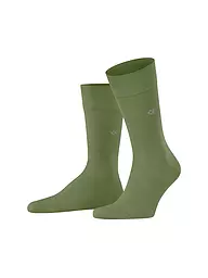 BURLINGTON | Calzini da uomo DUBLIN SO 40-46 blu notte | Oliva