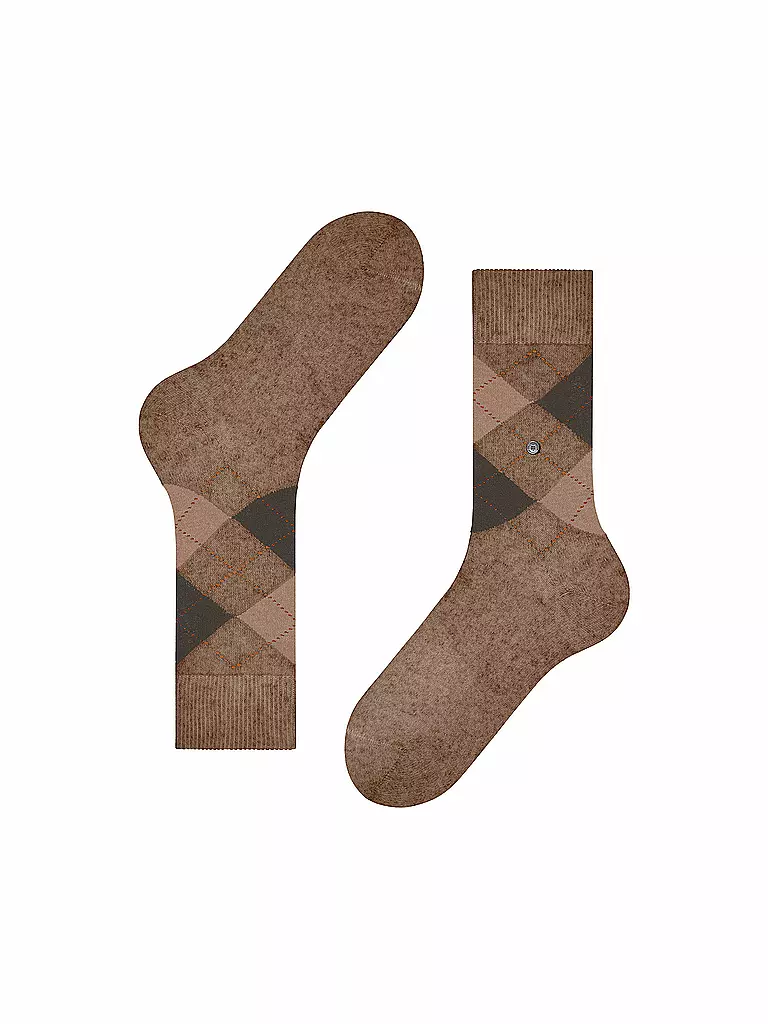 BURLINGTON | Herren Socken DUNDEE 40-46 toffe mel  | Marrone chiaro
