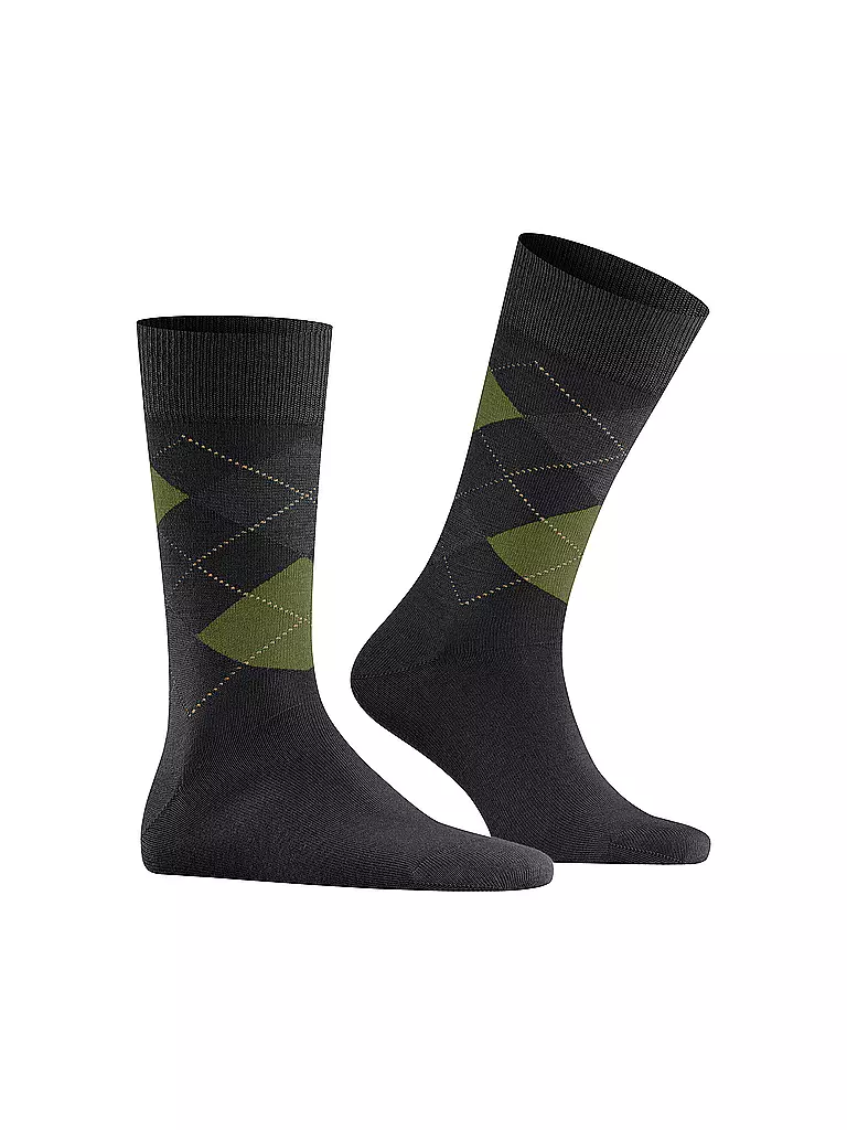 BURLINGTON | Herren Socken EDINBURGH 40-46 black | Nero