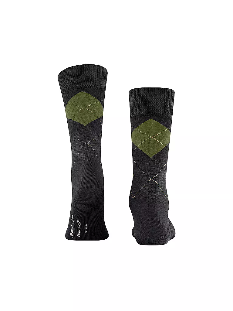 BURLINGTON | Herren Socken EDINBURGH 40-46 black | Nero