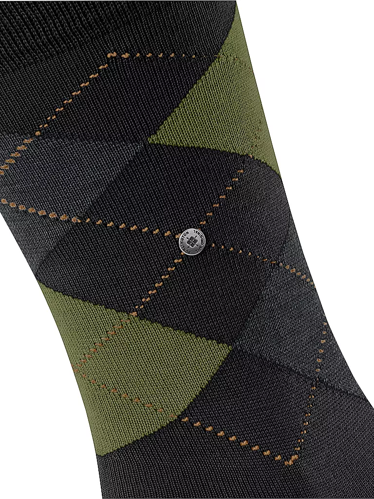 BURLINGTON | Herren Socken EDINBURGH 40-46 black | Nero