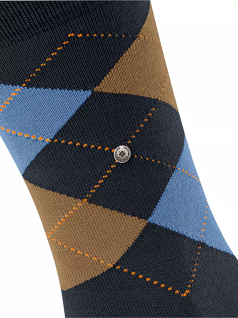 BURLINGTON | Herren Socken EDINBURGH 40-46 dark night | Blu scuro