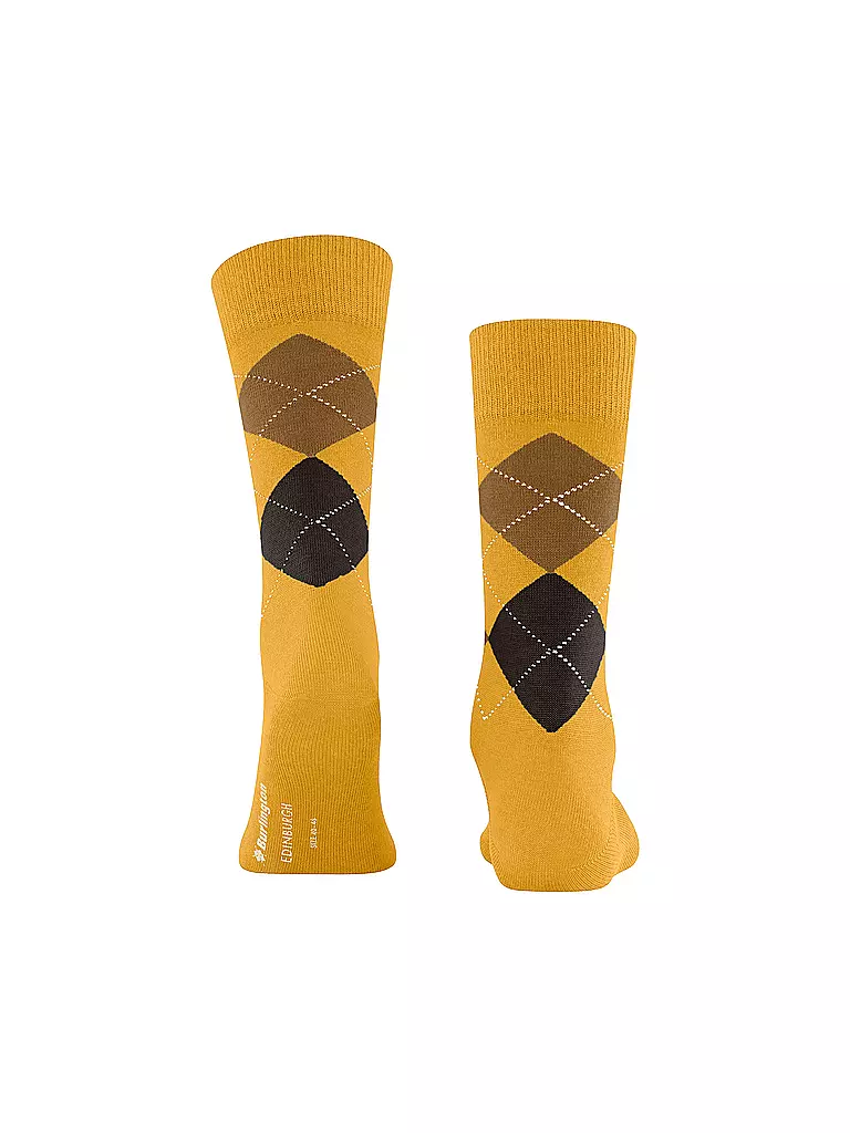 BURLINGTON | Herren Socken EDINBURGH solar | Giallo